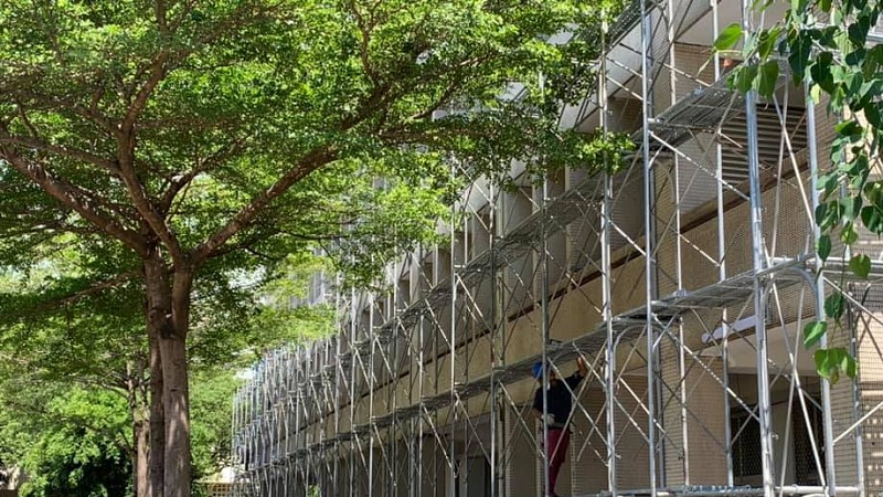 高雄橋梁維修鷹架工程