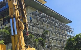 高雄橋梁維修鷹架工程