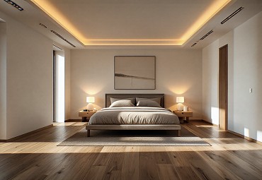 商業空間採用的整件式無縫耐磨地板
