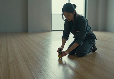 無縫地板地面整平施工過程